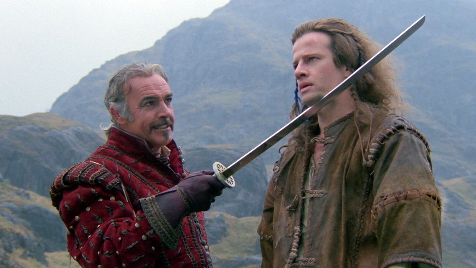 Christopher Lambert and Sean Connery in “Highlander” from 1984 |  20th Century Fox