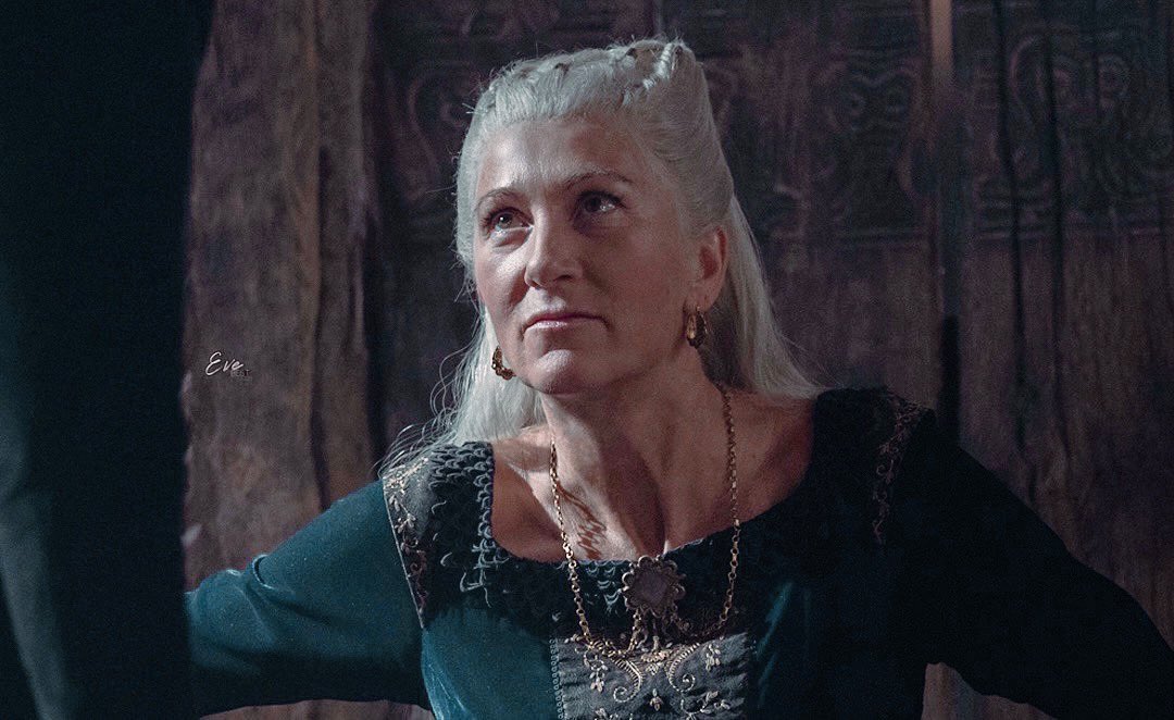 Eve Best as Rhaenys Targaryen in House of the Dragon | HBO