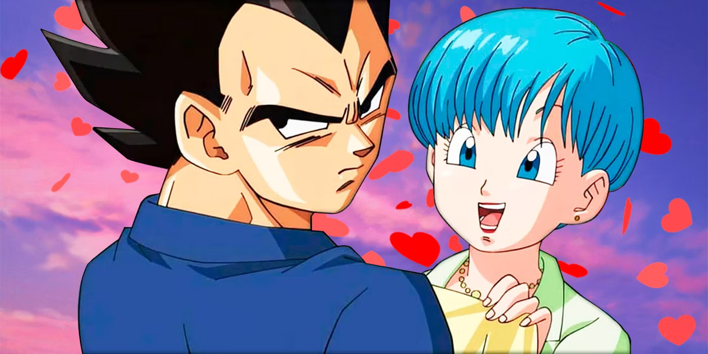 Vegeta dan Bulma |  Animasi Toei