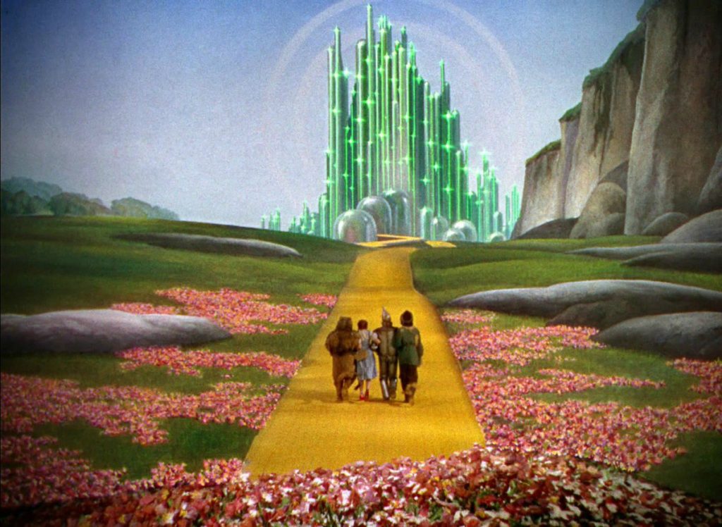 The Wizard of Oz influences Pearl's technicolor.