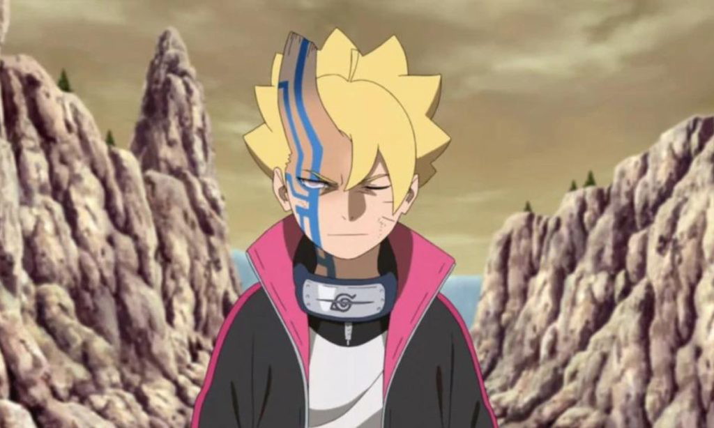 Momoshiki's Karma Marks on Boruto