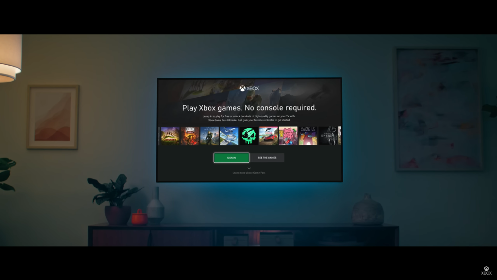 The latest Xbox ad featuring the Amazon Fire TV Stick