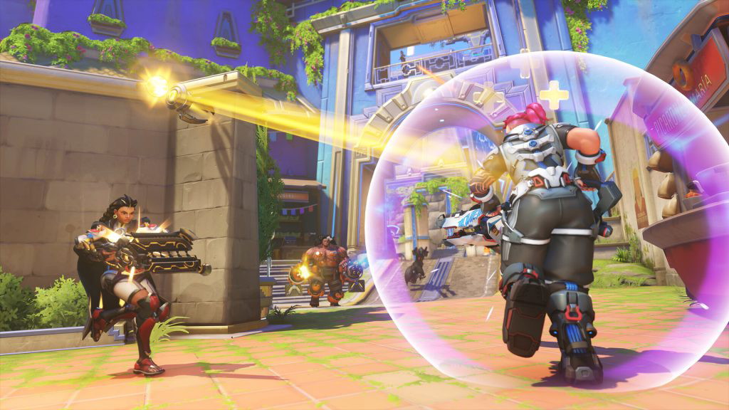 An in-game screenshot of Overwatch 2.