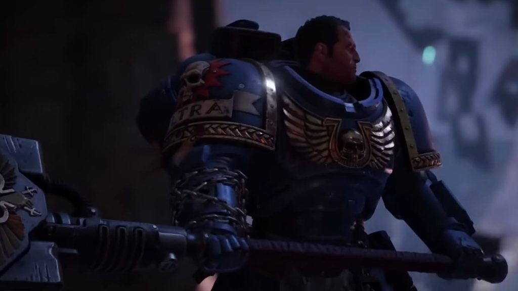 A still from Space Marine 2