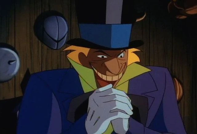 The Mad Hatter as he appears in Batman: The Animated Series 