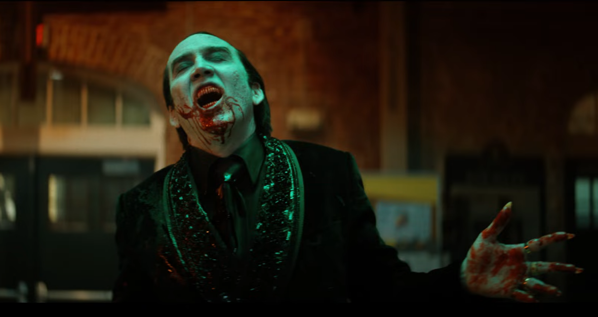 Nicolas Cage as Count Dracula in Renfield 