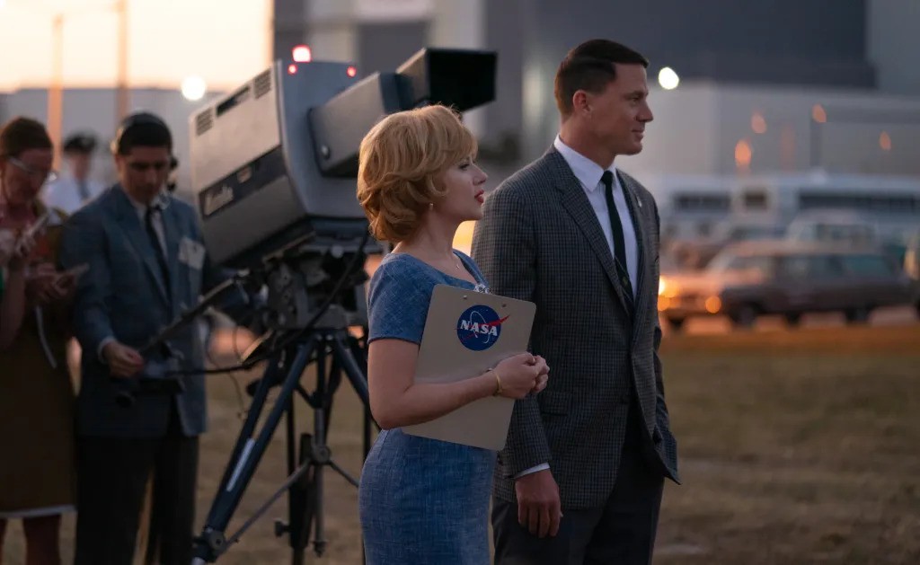 Scarlett Johansson and Channing Tatum in Fly Me to The Moon | Columbia Pictures