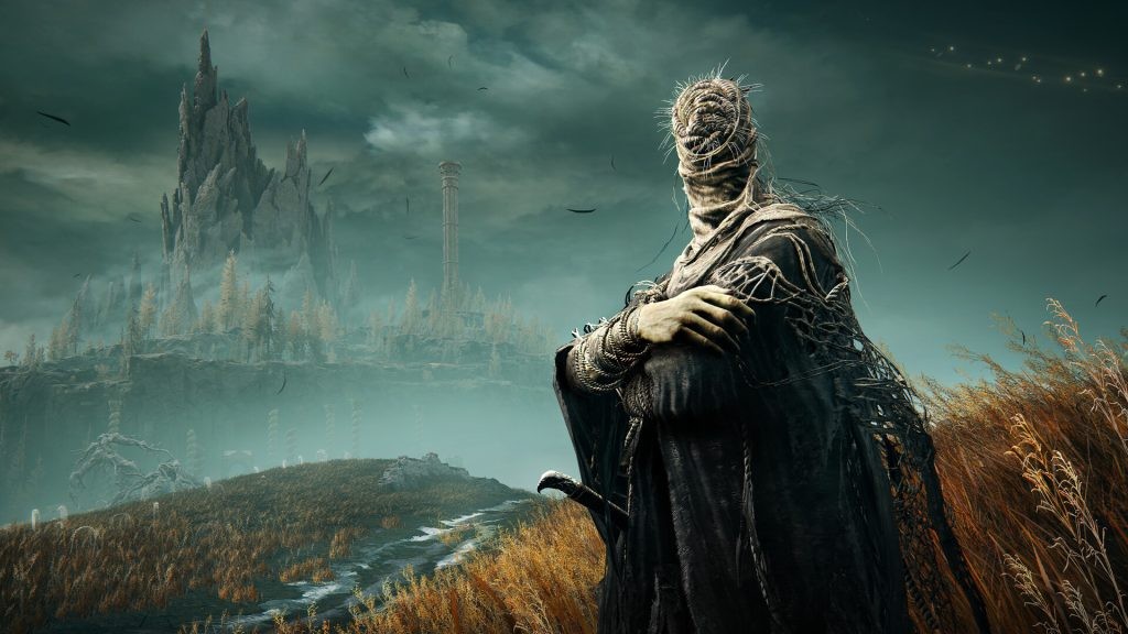A still from Shadow of the Erdtree, featuring the NPC, Hornsent.