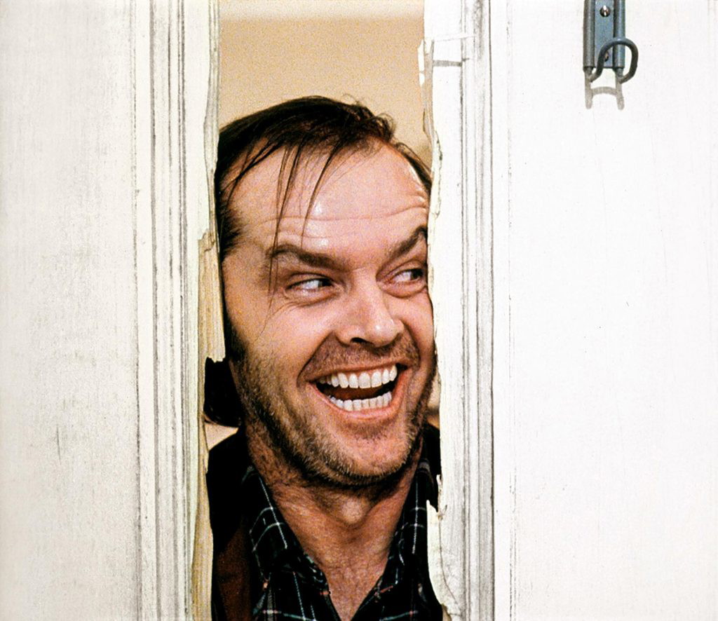 The Shining starring Jack Nicholson [Credit: Warner Bros. Pictures/Columbia Pictures]