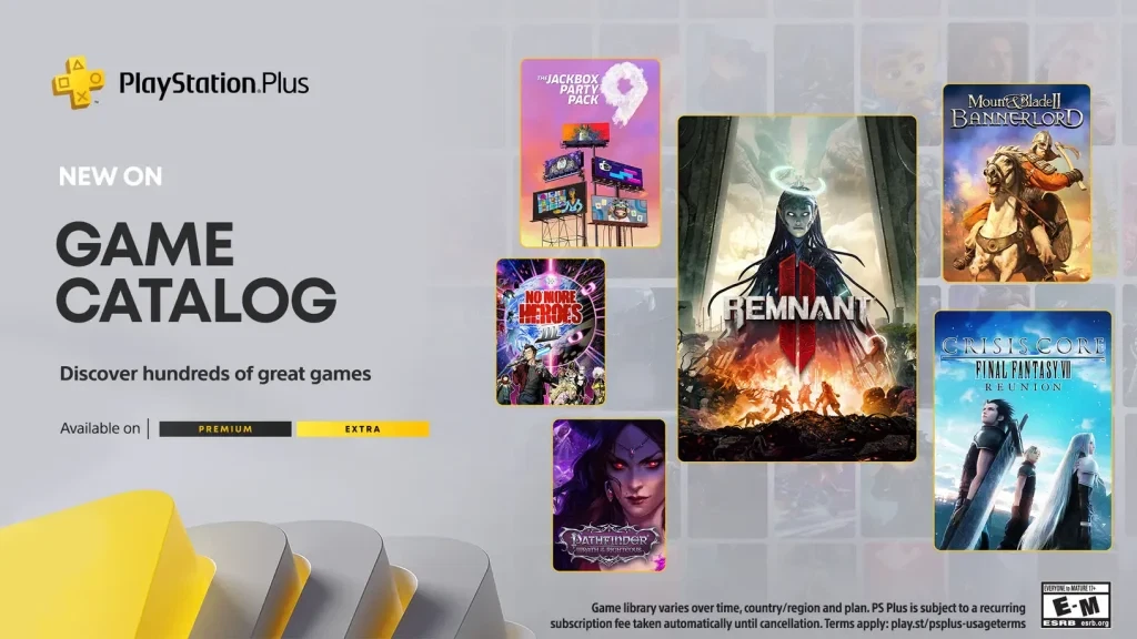 New games are coming to PlayStation Plus Game Catalogue in July