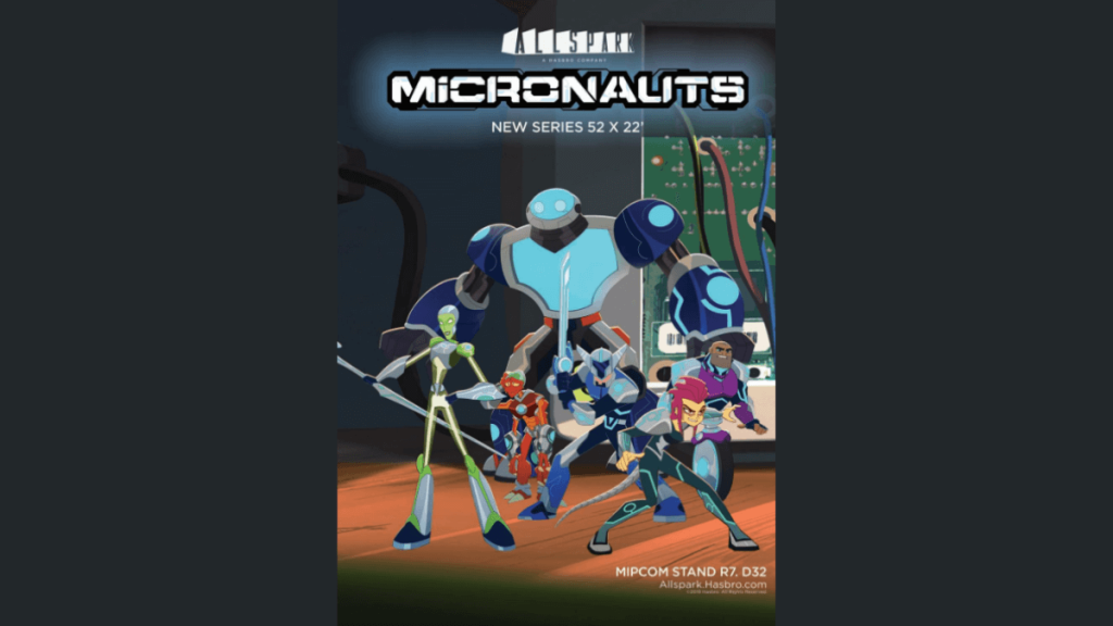 The first look poster of Eric Roger's Micronauts