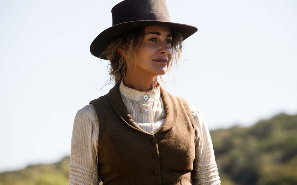 Faith Hill in a still from 1883 | Paramount Network