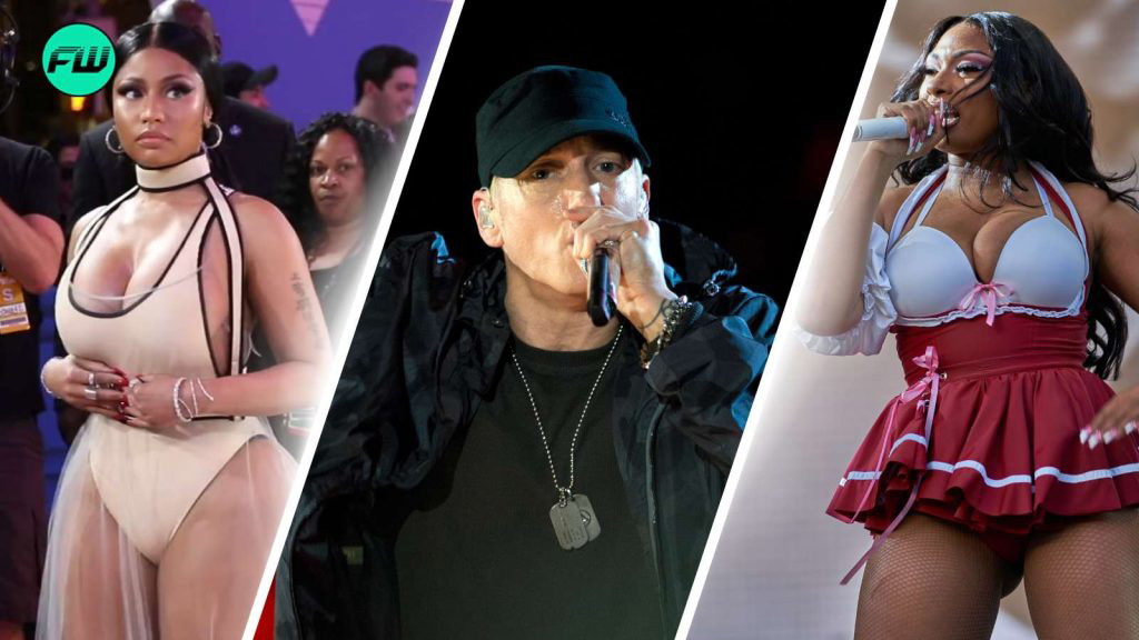 “Why he’s so obsessed with Megan”: Eminem Using Nicki Minaj- Megan Thee Stallion’s Ugly Beef For His Advantage Backfires as Fans Slam His New Lyrics