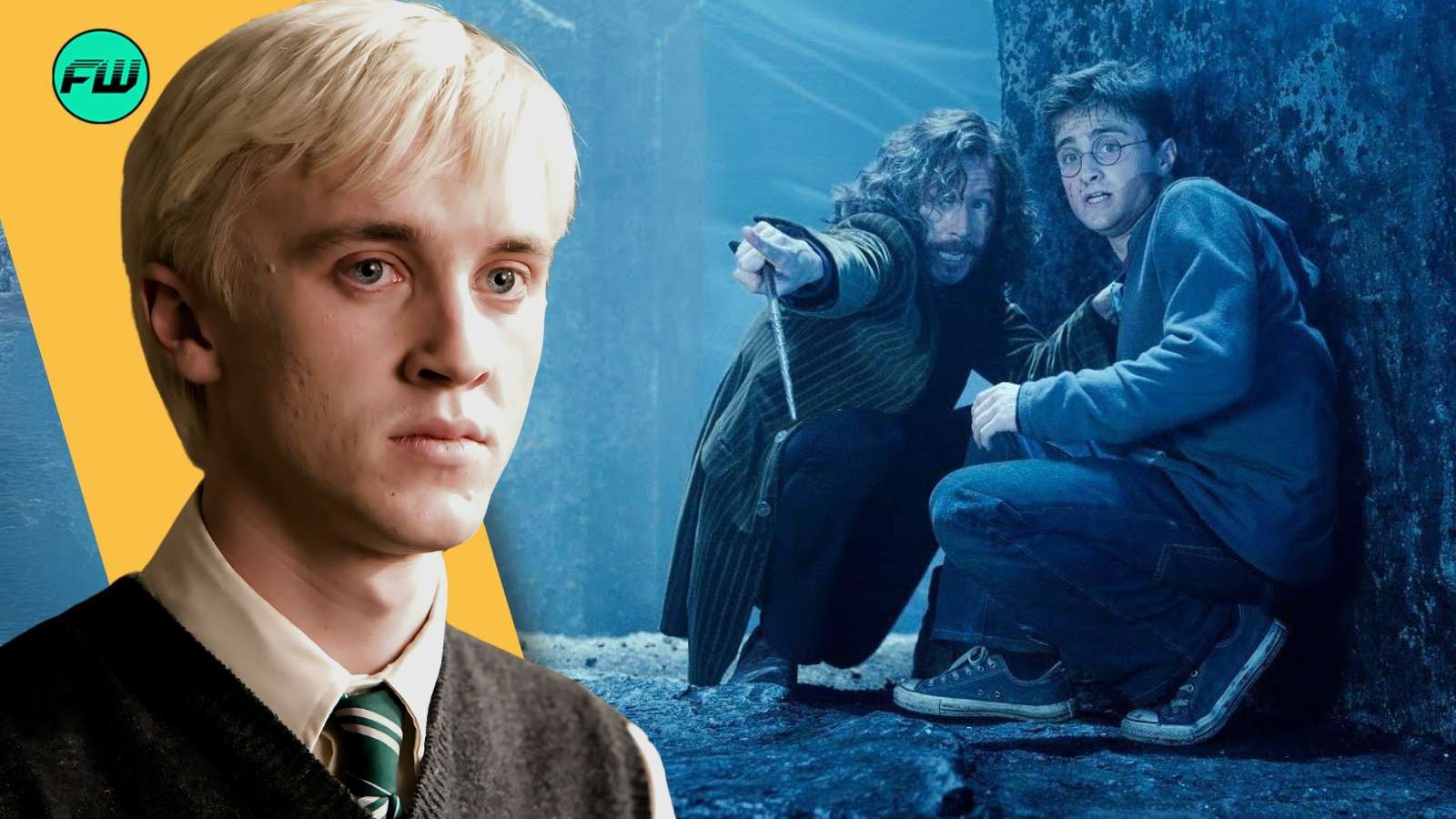 Draco Malfoy, Harry Potter and Sirius Black