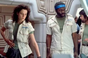 Sigourney Weaver and Yaphet Kotto in Alien