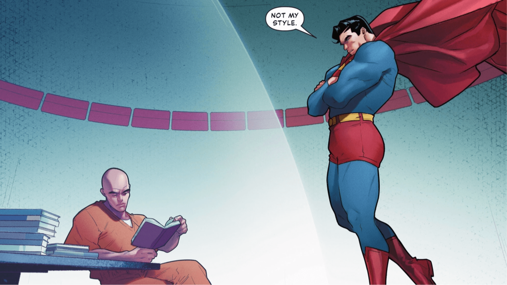 Lex and Clark in the comics. | Credit: DC Comics.