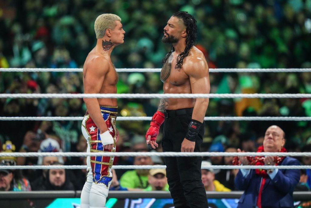 Cody Rhodes vs Roman Reigns in WrestleMania 40