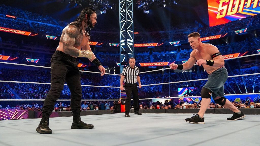 Roman Reigns and John Cena