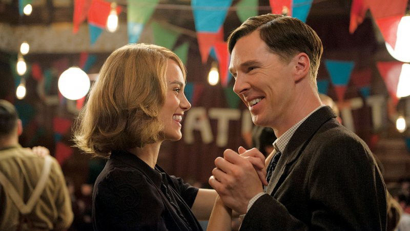 Benedict Cumberbatch and Keira Knightley in The Imitation Game (2014) [Credit: The Weinstein Company/StudioCanal]