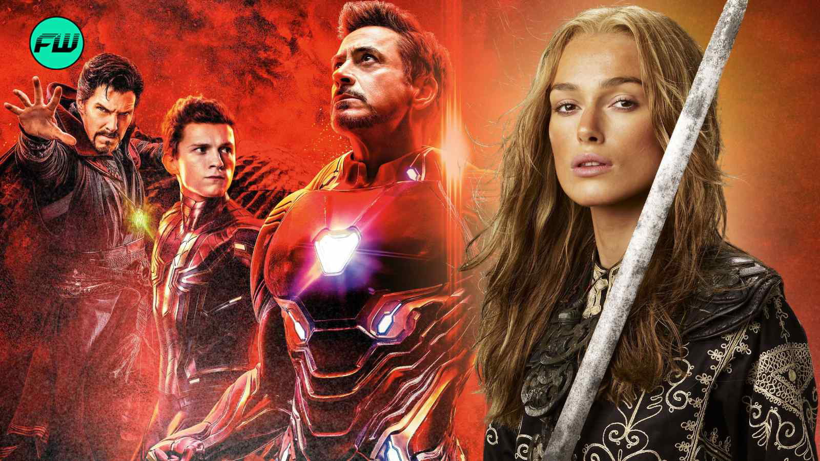 Keira Knightley and Avengers Infinity War