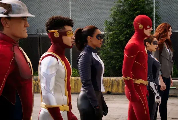 The Flash is compared to Power Rangers