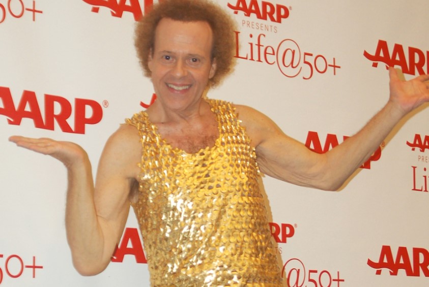 Workout king Richard Simmons 