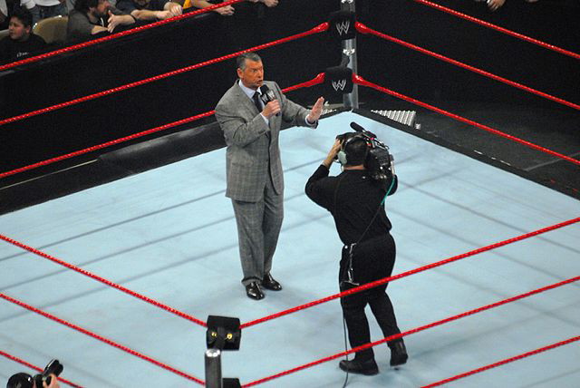 Vince McMahon [Credit: Randall Chancellor, licensed under CC BY-SA 2.0, via Wikimedia Commons]