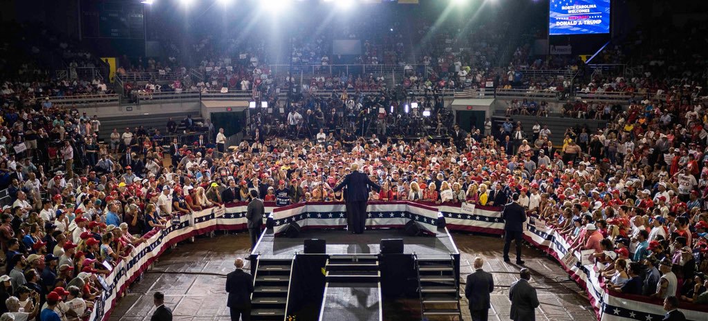 Donald Trump KAG rally in Greenville, North Carolina [Credit: Dan Scavino via X]