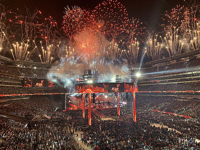 Wrestlemania 35 at Metlife Stadium [Credit: Howitto, licensed under CC BY-SA 4.0, via Wikimedia Commons]