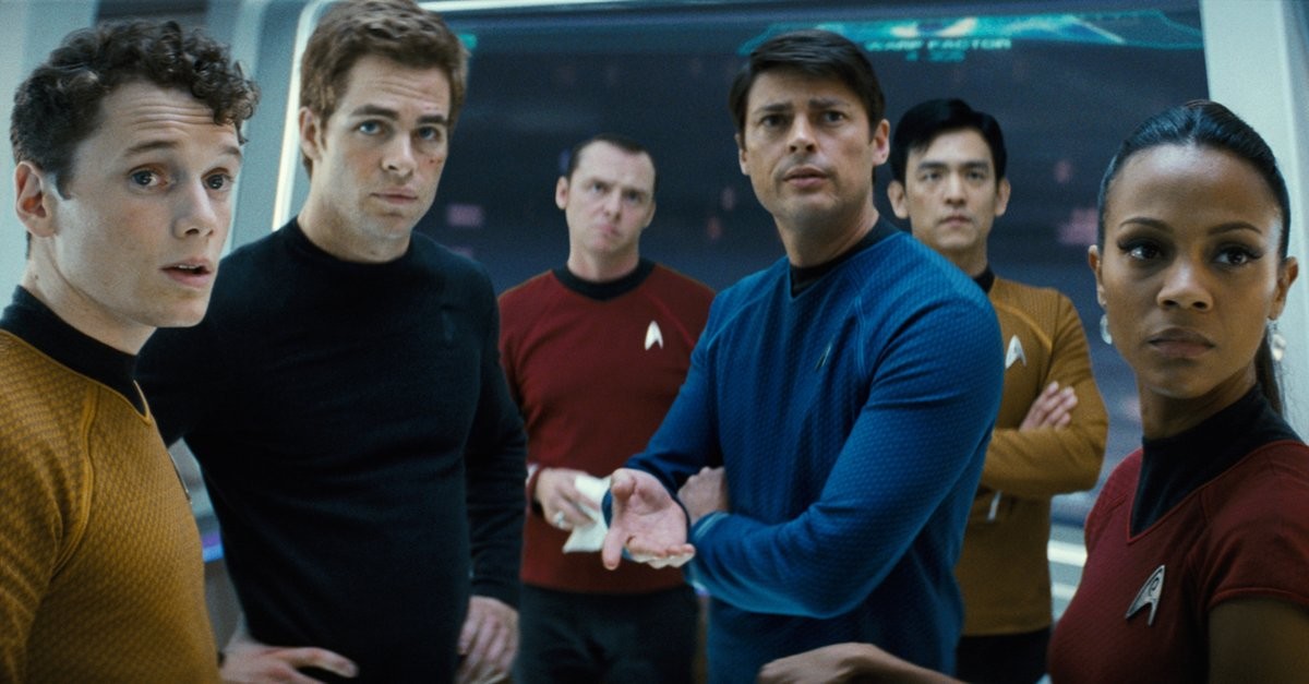 The crew of USS Enterprise in 2009's Star Trek | Paramount Pictures