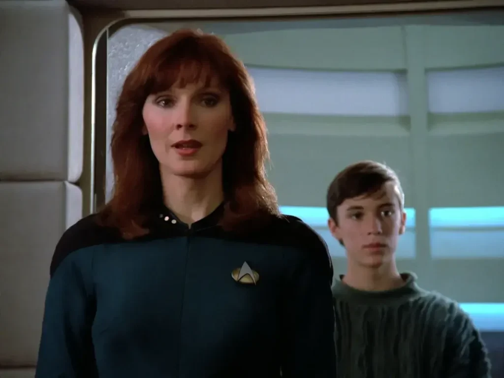 McFadden as Beverly Crusher in The Next Generation. | Credit: Paramount Domestic Television.