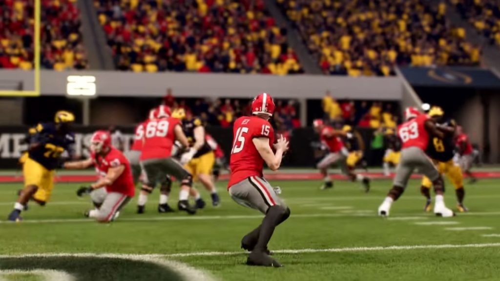 Players in EA Sports College Football 2025