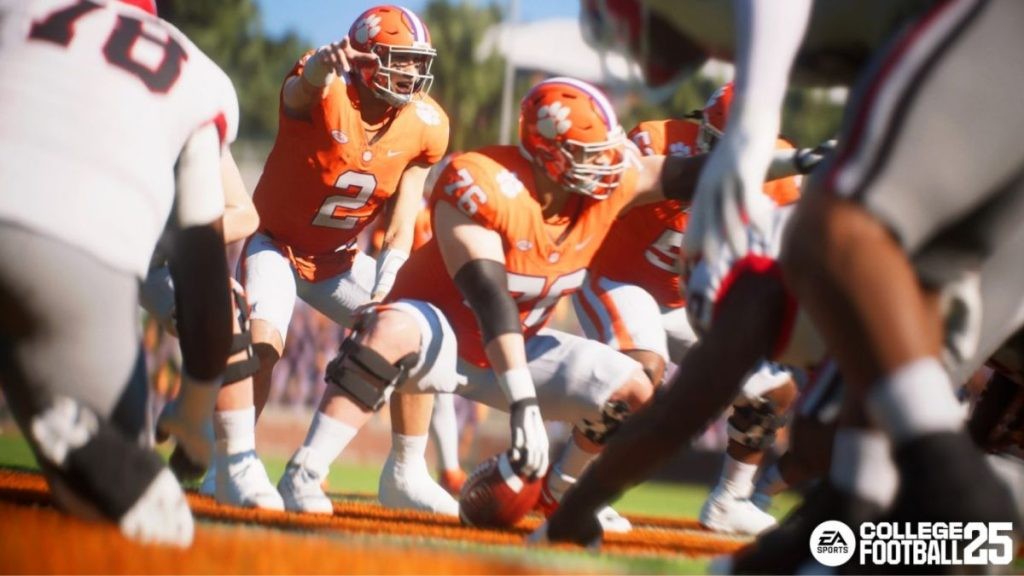 Orange Team in EA Sports College Football 25