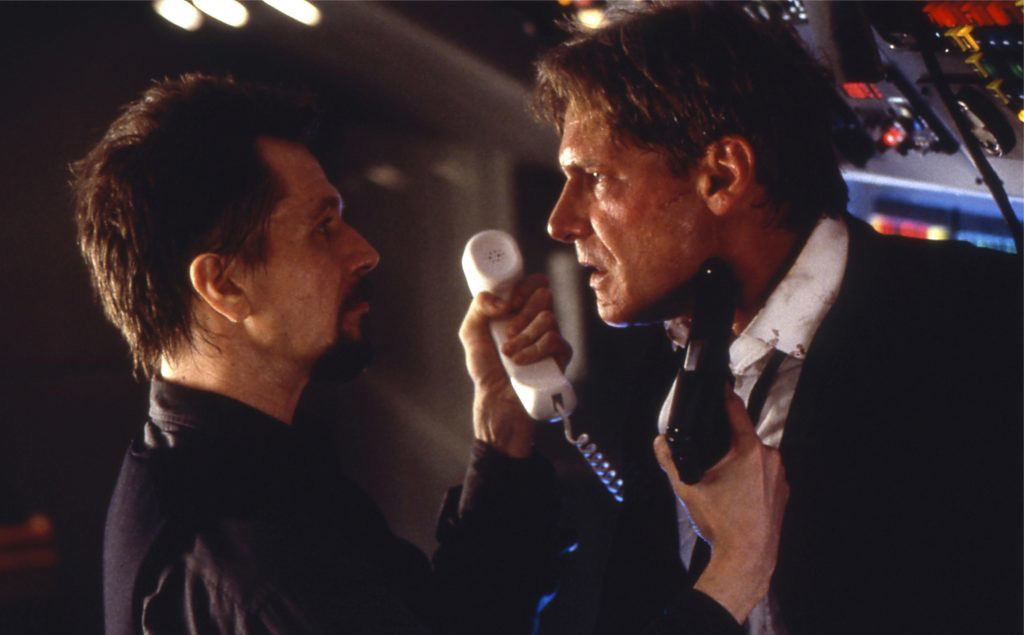 Gary Oldman and Harrison Ford