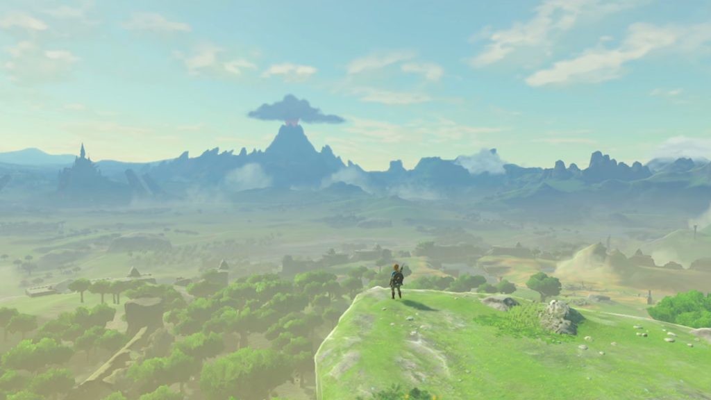 The Legend of Zelda: Breath of the Wild gameplay.