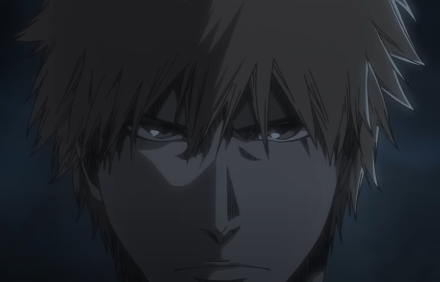 Ichigo after hearing the truth about his mother's death
