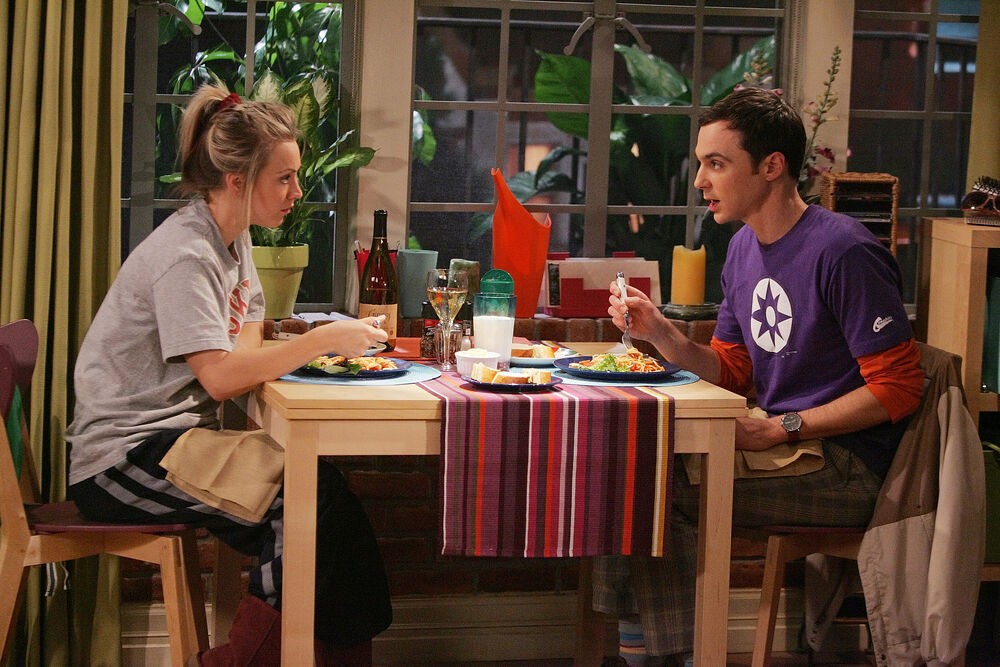 Penny and Sheldon in TBBT