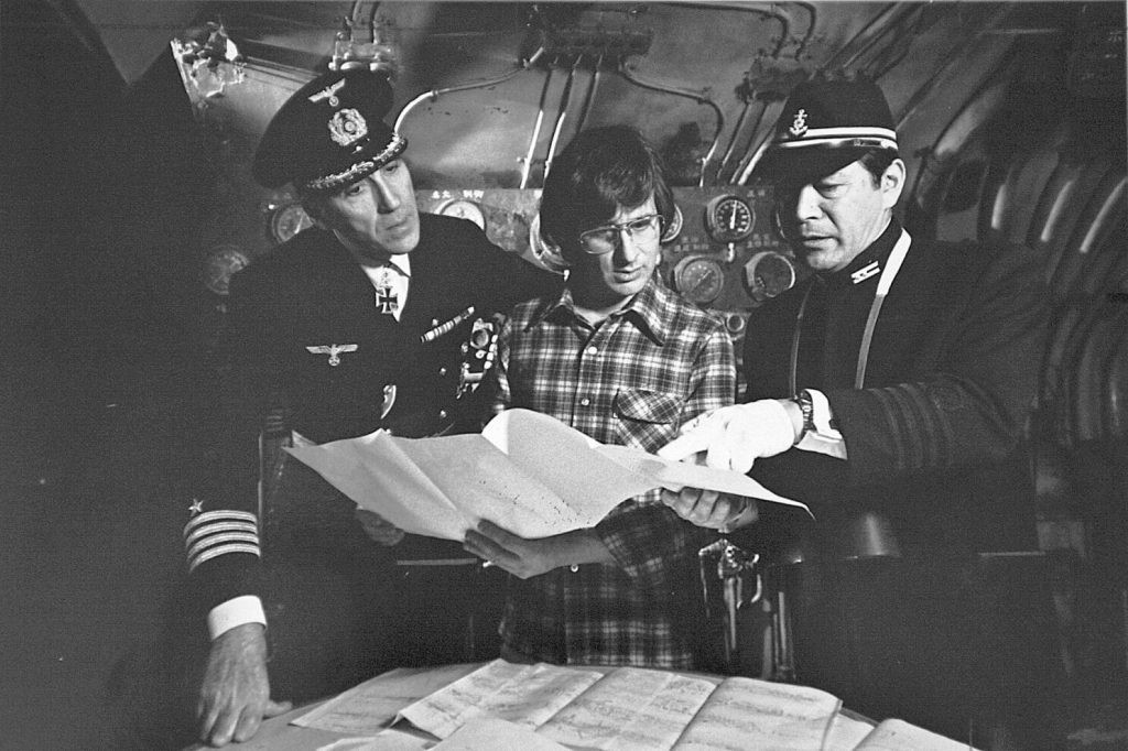 Steven Spielberg on the sets of 1941 [Credit: Amblin]