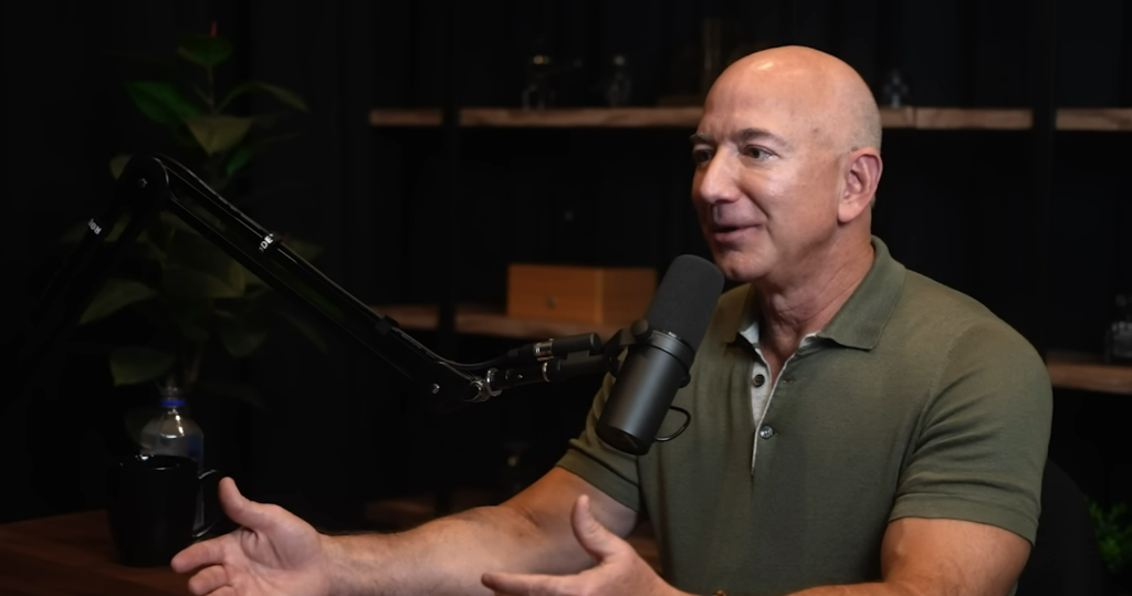 Jeff Bezos in an interview with Lex Fridman.