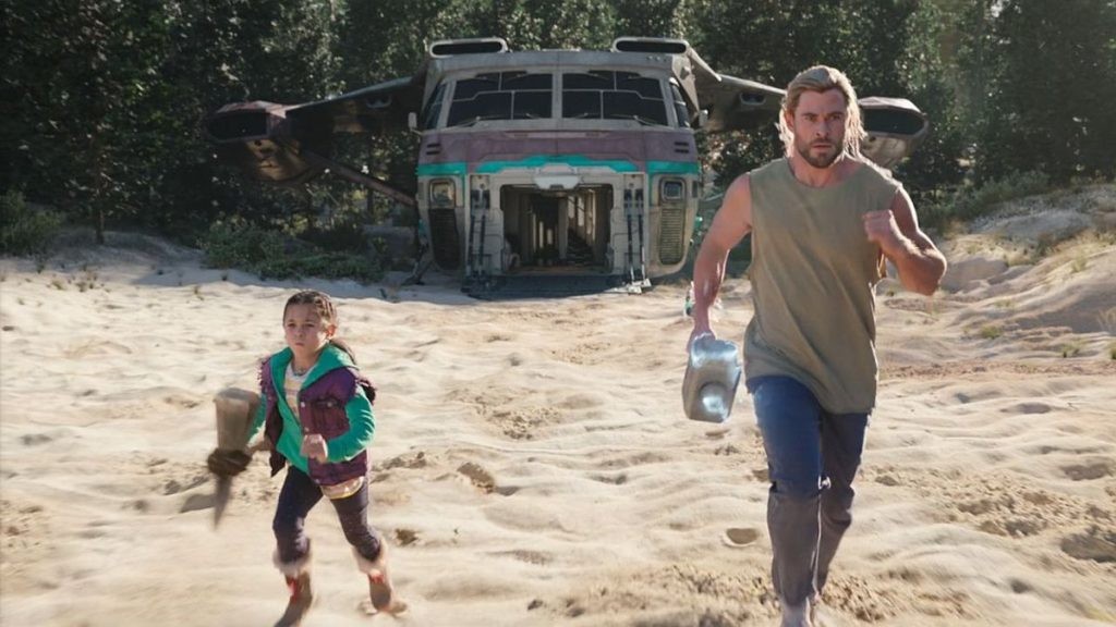 Hemsworth’s daughter India, 11, played Gorr’s daughter in “Thor: Love and Thunder,”