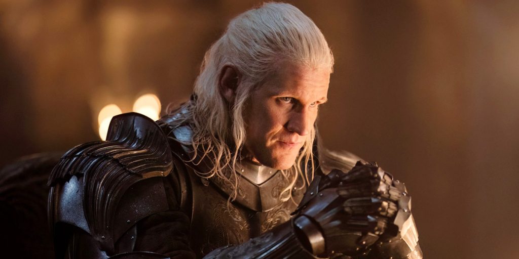 Matt Smith as Daemon Targaryen in House of the Dragon / HBO