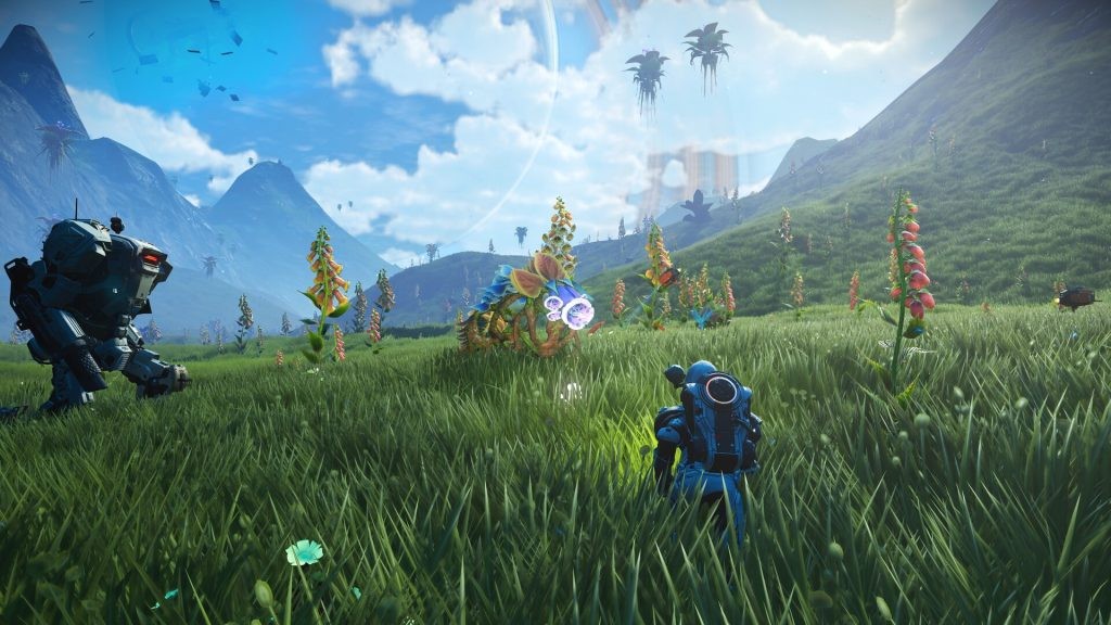 An in-game screenshot of No Man's Sky