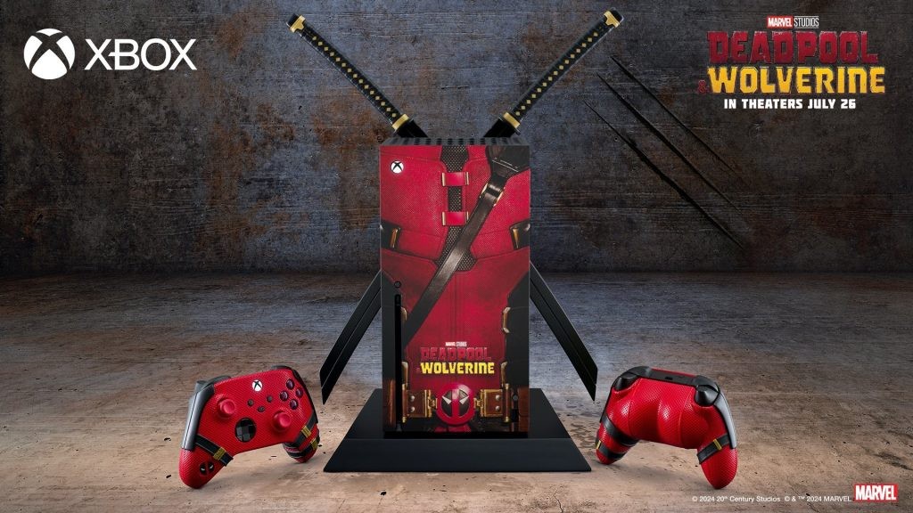 Deadpool & Wolverine limited edition Xbox Series X.