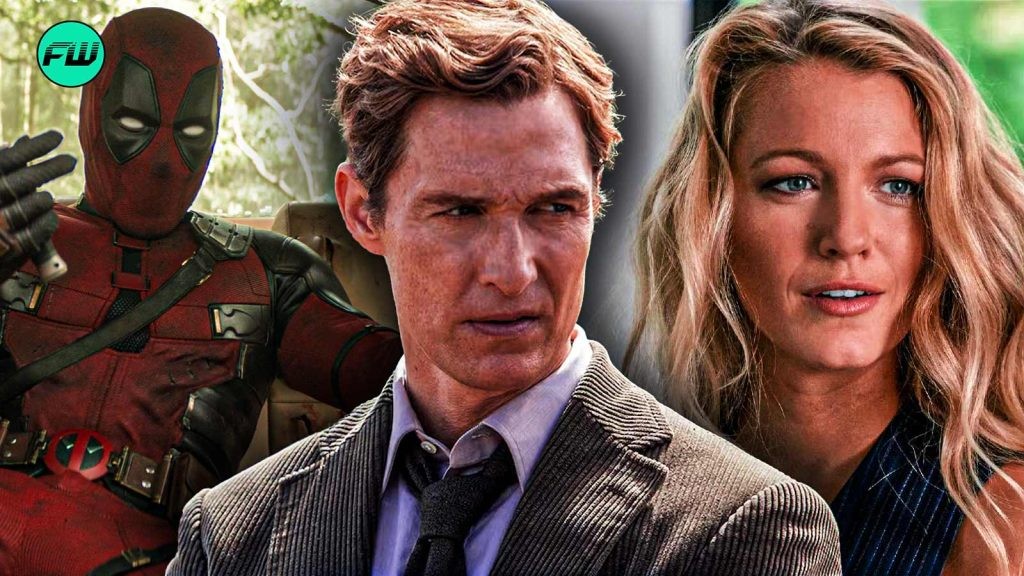 After Turning Down to Play a Marvel Villian, Matthew McConaughey Finally Making His MCU Debut With Blake Lively in Deadpool 3: MCU Rumor