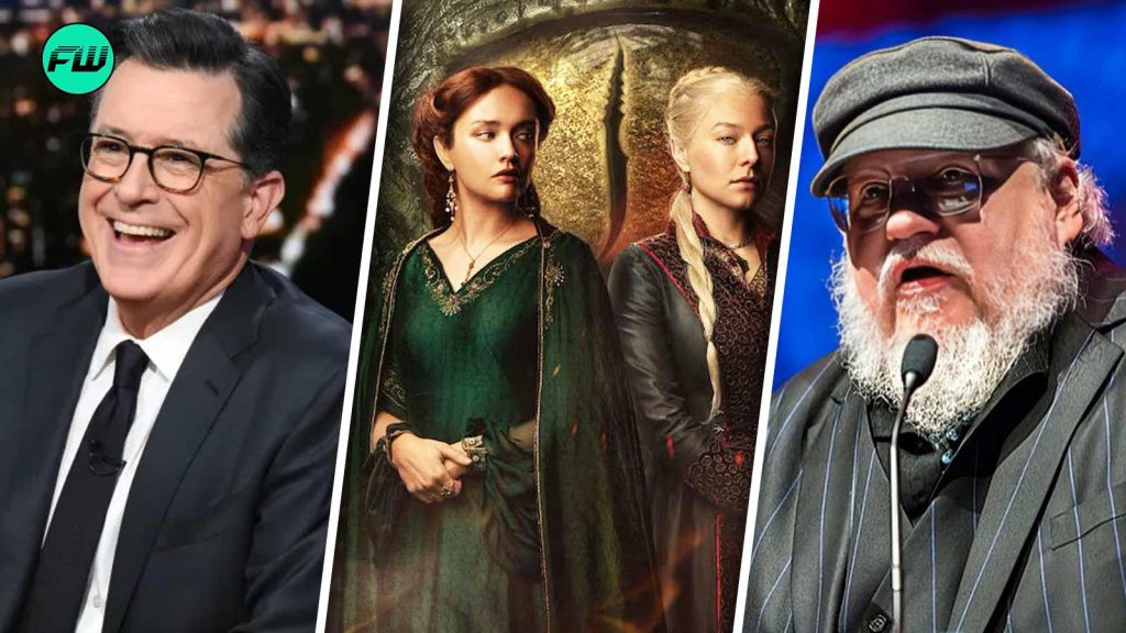 “George R.R. Martin doesn’t really have a leg to stand on”: Stephen Colbert Mocks Game of Thrones Creator For Complaining About a Mistake in House of the Dragons