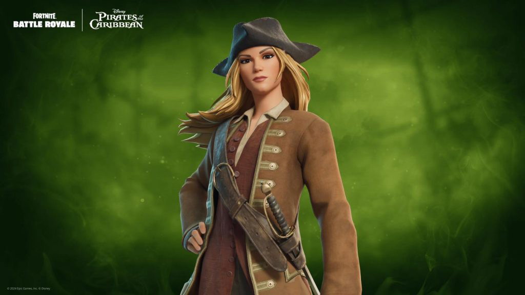 Elizabeth Swann sur Fortnite.