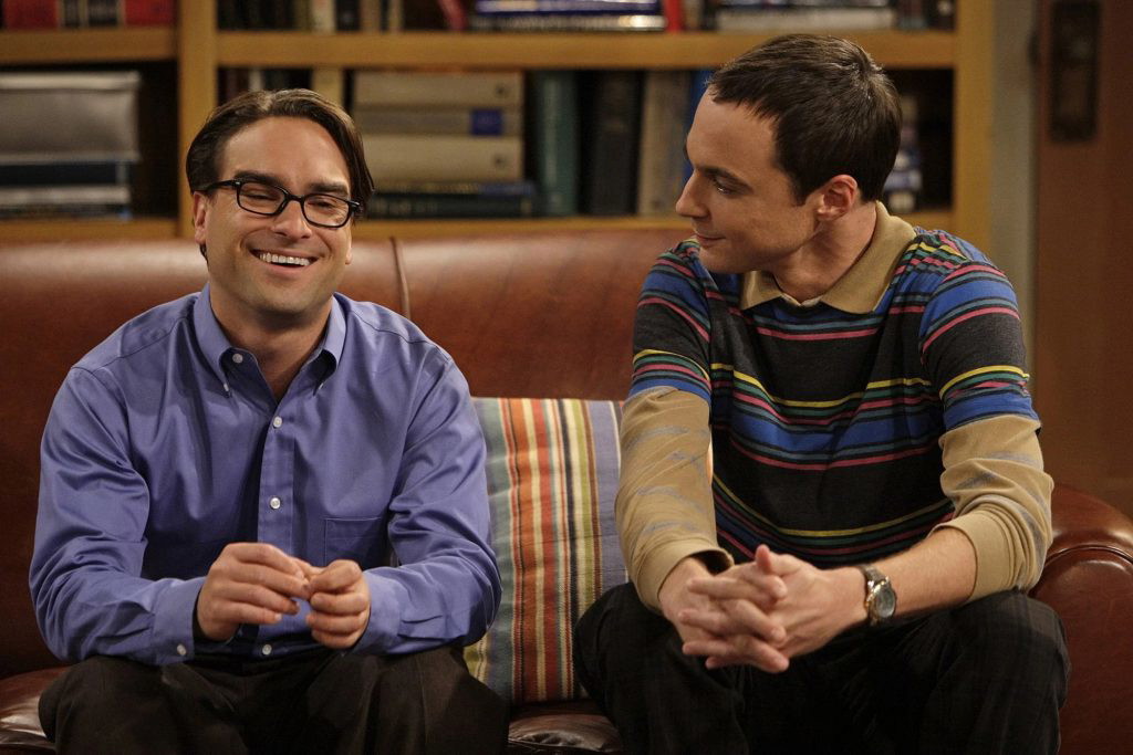 The Big Bang Theory – Leonard and Sheldon [Credit: Warner Bros Television]