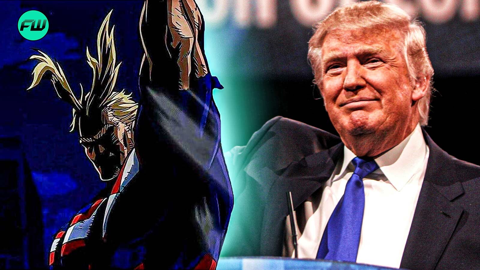 All Might and Donald Trump