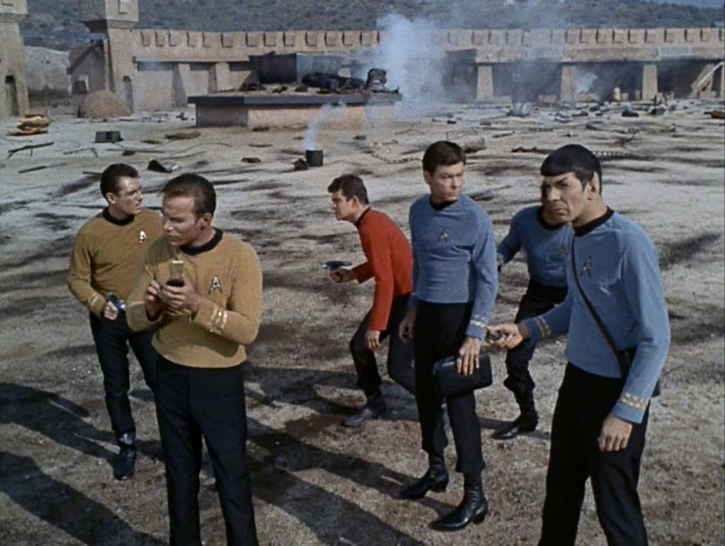Star Trek: The Original Series – A still from the episode Arena [Credit: NBC]