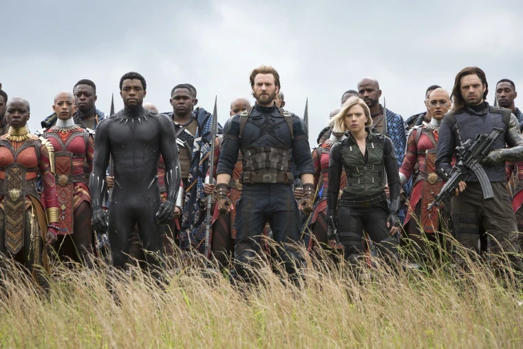 The Avengers in Wakanda
